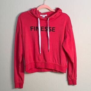 Forever 21 Finesse Cropped Hoodie